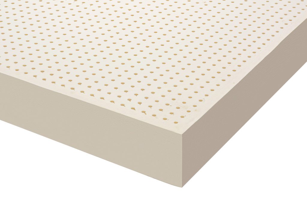 Monozone latex mattress and topper